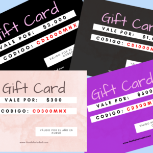 Certificados de regalo