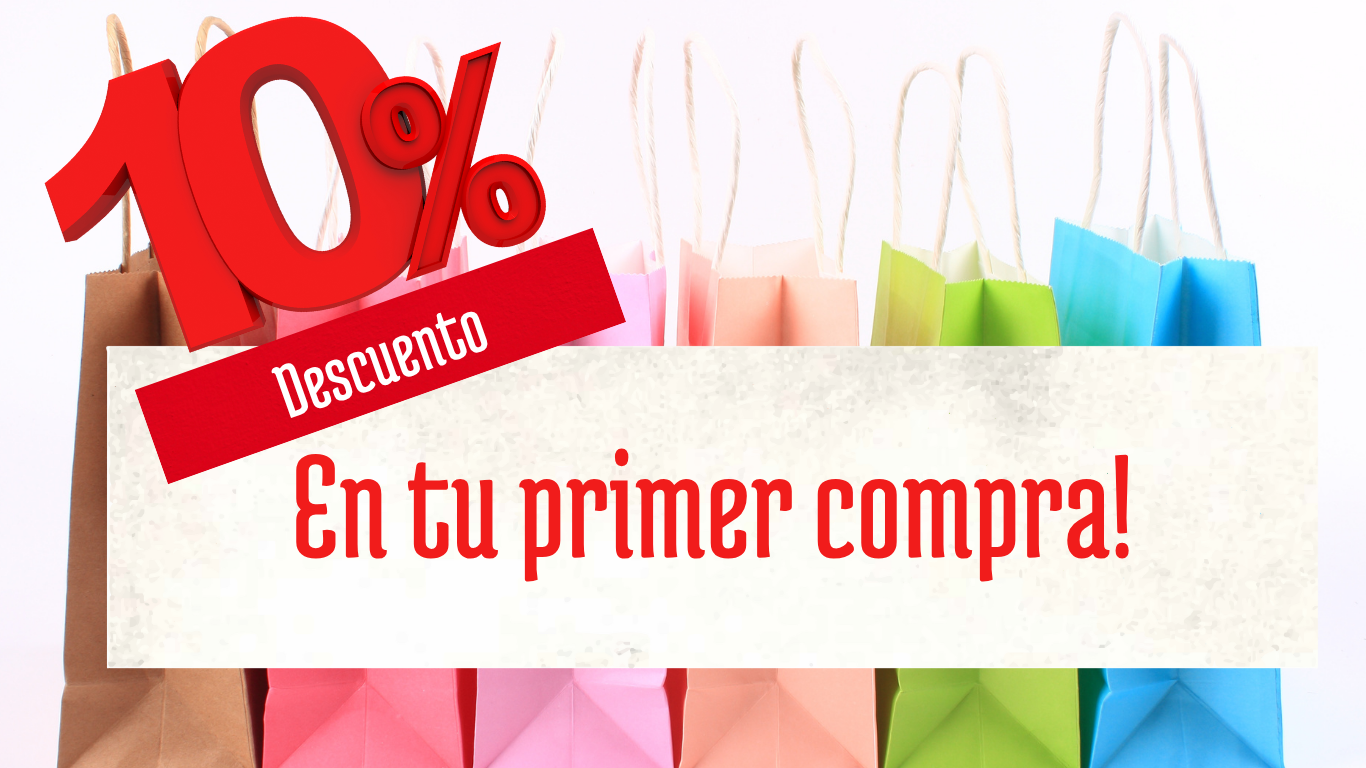 10% de descuento en tu primera compra Tienda La Ciudad